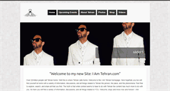 Desktop Screenshot of iamtehran.com